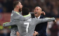 Zidane mơ đến chức vô địch sau khi Real Madrid đánh bại AS Roma