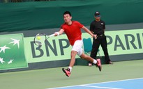 Hoàng Nam cân bằng 1-1 cho tuyển Việt Nam ở Davis Cup