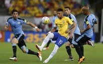 Dẫn trước 2 bàn, Brazil vẫn bị Uruguay cầm chân