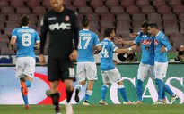 Napoli tạm thời thu hẹp khoảng cách với Juventus