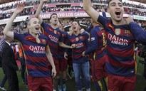HLV Enrique ca ngợi học trò sau khi Barcelona vô địch La Liga