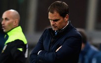 Inter Milan 'trảm' HLV Frank De Boer chỉ sau 14 trận cầm quân