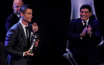 Ronaldo qua mặt Messi và Neymar để giành giải Cầu thủ xuất sắc nhất thế giới