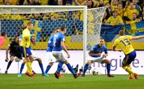 Thụy Điển hạ tuyển Ý ở lượt đi play-off vòng loại World Cup