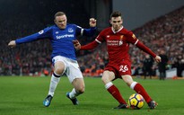 Liverpool đánh rơi chiến thắng trong trận derby với Everton