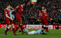 Liverpool đánh bại Man City trong 'cơn mưa' bàn thắng ở Anfield