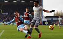 M.U nhọc nhằn giành 3 điểm trên sân Burnley