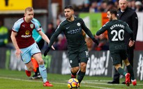 Phung phí cơ hội, Man City chỉ có 1 điểm trên sân Burnley