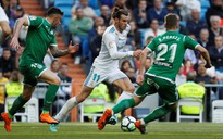 Bale làm thay nhiệm vụ của Ronaldo, Real Madrid vượt qua Leganes