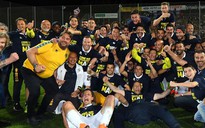 Parma thăng 3 hạng liên tiếp để trở lại Serie A