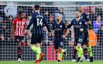 Vượt qua Southampton, Man City trở lại vị trí thứ 2 Premier League