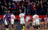 Sevilla đánh bại Barcelona ở lượt đi tứ kết Cúp Nhà vua