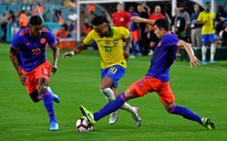 Neymar trở lại cứu tuyển Brazil thoát thua trước Colombia