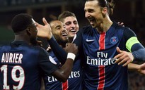 Ibrahimovic lại 'nổ súng', PSG san bằng kỷ lục bất bại ở Ligue 1