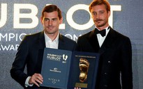 Casillas vượt qua Messi và Ronaldo để đoạt giải 'Bàn chân vàng'