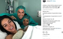 Cristiano Ronaldo chào đón đứa con thứ 4