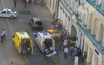 Taxi lao vào đám đông ở Moscow, 8 cổ động viên nhập viện