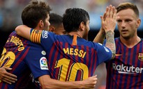 La Liga: Messi và Suarez đua nhau tỏa sáng, Barcelona vùi dập tân binh