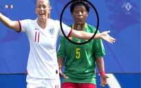 Cư dân mạng lên án pha phun nước bọt của tuyển thủ Cameroon ở World Cup nữ