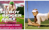 Các nữ golf thủ nổi giận về giải đấu… mua vui cho nam giới