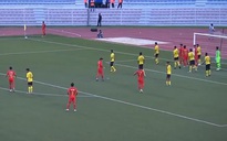 SEA Games 30: U.22 Malaysia hòa chật vật Myanmar trong trận mở màn bảng A