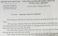 Ông Nguyễn Minh Mẫn không được tổ chức họp báo