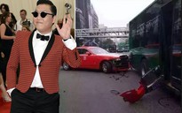 Siêu xe chở Psy gây tai nạn giao thông tại Trung Quốc