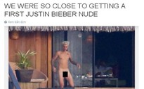 Nghẽn mạng xã hội vì ảnh nude bị chụp lén của Justin Bieber