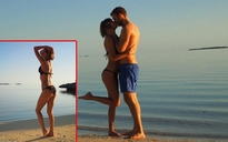 Taylor Swift diện bikini nóng bỏng 'khóa môi' bạn trai trên biển vắng