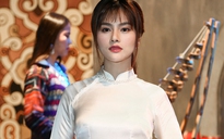 Vũ Thu Phương trở lại sàn diễn thời trang tôn vinh áo dài Việt