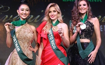 Đoạt huy chương đồng Trang phục dạ hội, Hà Thu dẫn đầu số huy chương 'Miss Earth'