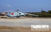 Video: Trực thăng quân sự Mi-8 gãy đuôi khi đáp vì gió giật