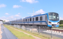 Tàu metro số 1 tại TP.HCM chính thức chuyển bánh chạy thử