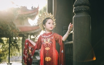 Hé lộ trang phục dân tộc của đại diện Việt Nam tại 'Little Miss Eurasia 2018'