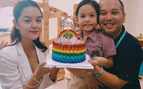 Phạm Quỳnh Anh, Quang Huy đón sinh nhật cùng con gái sau ly hôn
