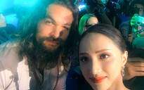 Hoa hậu Chuyển giới Hương Giang thích thú gặp gỡ 'Aquaman' Jason Momoa ngoài đời