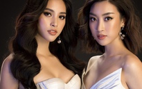 Hoa hậu Tiểu Vy diện váy hở bạo, đọ dáng cùng đàn chị Đỗ Mỹ Linh