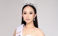 Hoa hậu Hương Trà diện váy táo bạo, đội vương miện 1,5 tỉ đồng