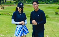 Matt Liu đăng ảnh đi đánh golf cùng Hoa hậu Hương Giang