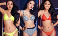 Top 60 Hoa hậu Việt Nam 2020 'đốt mắt' khi diện bikini