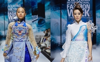 Khánh Vân, Bella Vũ đọ catwalk trong show của nhà thiết kế Phương Hồ