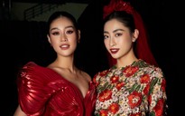 Hoa hậu Khánh Vân quyến rũ đọ sắc cùng Lương Thùy Linh