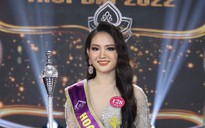 Nữ sinh 18 tuổi quê Nghệ An đăng quang 'Hoa hậu Việt Nam Thời đại 2022'