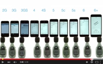 Cường độ âm thanh tăng theo từng dòng iPhone
