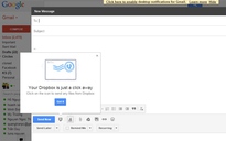Chèn trực tiếp dữ liệu Dropbox vào Gmail