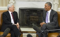 Tổng bí thư Nguyễn Phú Trọng hội đàm với Tổng thống Hoa Kỳ Barack Obama