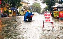 Đô thị... ngập: Kỳ 2- Ở bên sông, TP.Quảng Ngãi vẫn ngập mênh mông nước