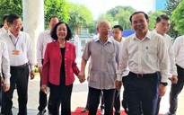 Tổng Bí thư Nguyễn Phú Trọng đến thăm và làm việc tại TP.HCM