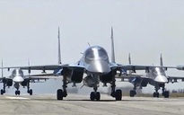 Hình ảnh máy bay Nga rời căn cứ ở Syria về nước
