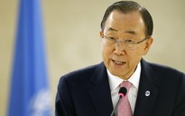 Ông Ban Ki-moon nhắc Trung Quốc giải quyết hòa bình vấn đề Biển Đông